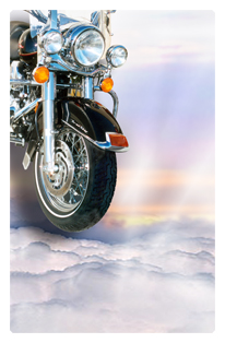 DF35T 331 Biker on Clouds